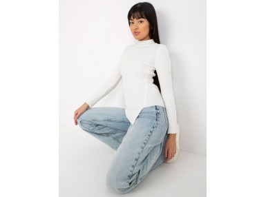  Pull asymétrique - écru