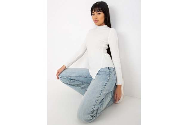  Pull asymétrique - écru