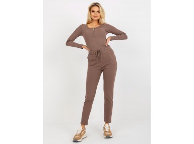 Pantalon de survêtement marron