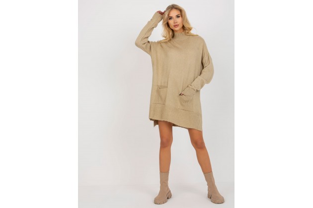 Pull en maille - beige