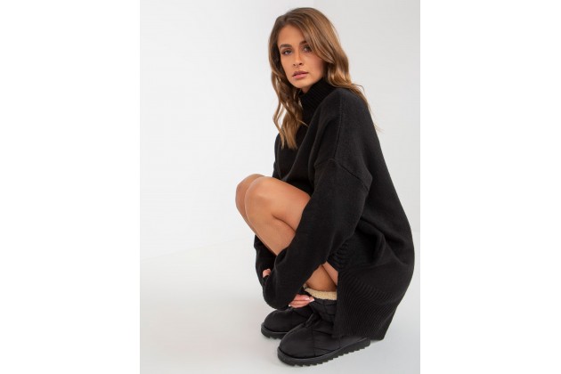 Pull en maille - noir