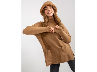 Pull en maille - camel