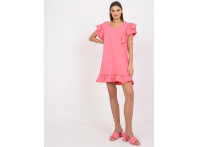 Robe courte d'été - rose