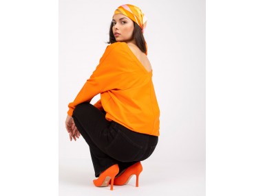 Robe tunique courte - orange