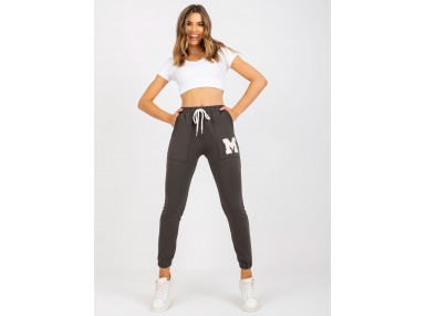 Pantalon de survêtement kaki foncé
