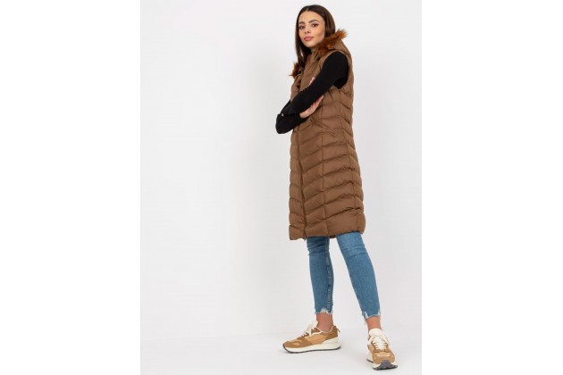 Gilet marron