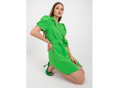 Robe blazer courte - vert clair