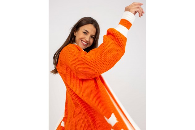Cardigan - orange
