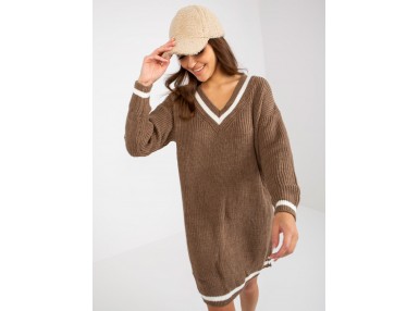 Pull oversize - marron