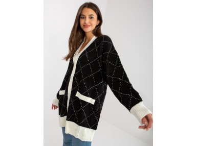 Gilet oversize - noir