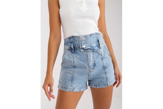 Short bleu clair