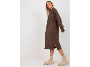Gilet oversize - marron