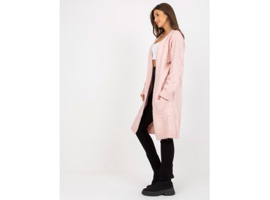 Cardigan - rose clair