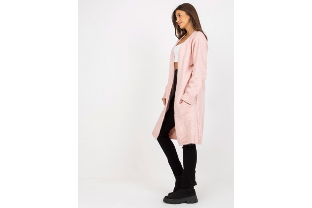 Cardigan - rose clair