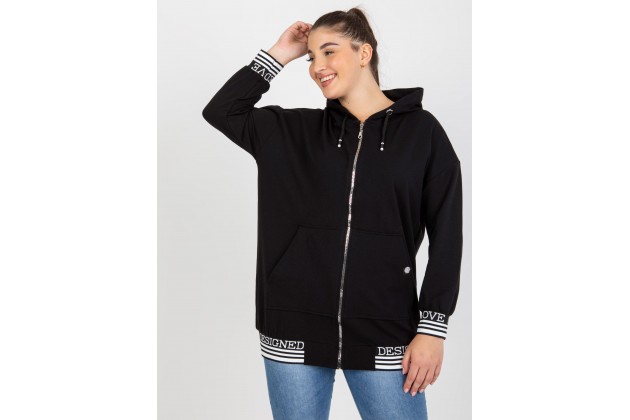 Sweat à capuche - noir
