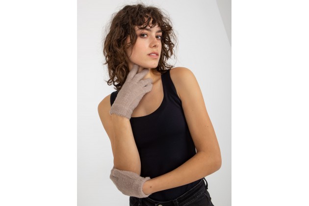 Gants beiges