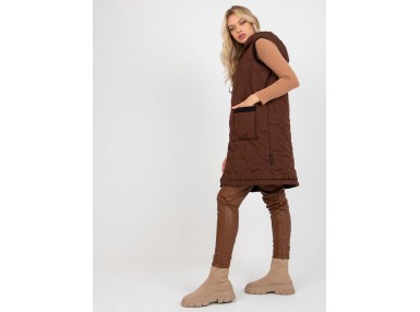 Gilet marron foncé
