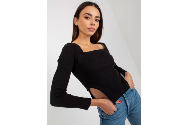 T-shirt moulant - noire
