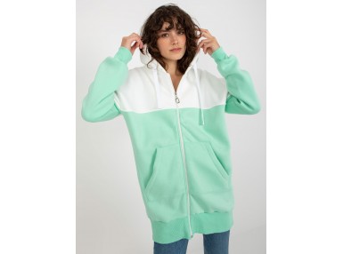 Sweat-shirt oversize - menthe