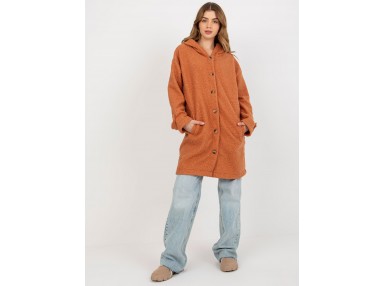 Manteau orange foncé