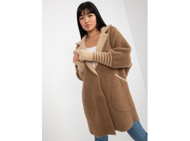 Manteau marron clair