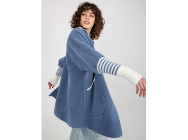 Manteau bleu foncé