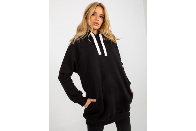 Sweat-shirt oversize - noire