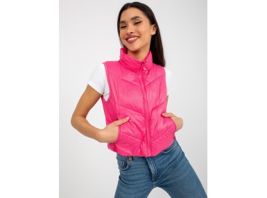 Gilet rose foncé