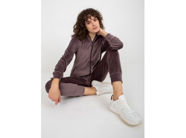 Ensemble violet foncé