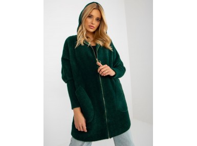 Manteau vert foncé