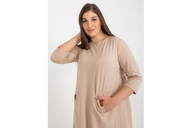 Robe - beige foncé
