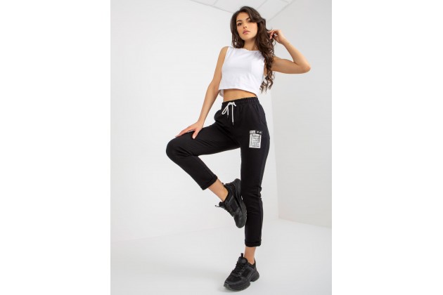 Pantalon de survêtement noir