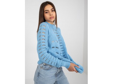 Pull bleu clair