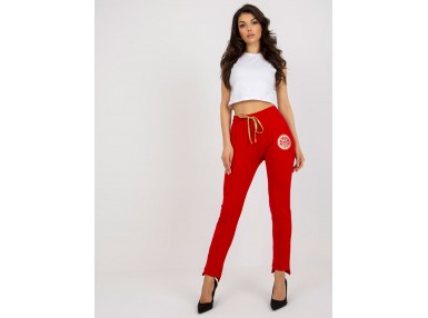 Pantalon de survêtement rouge