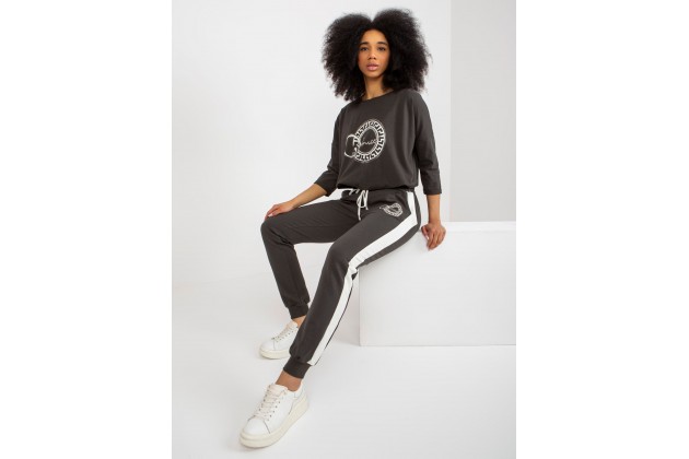 Ensemble kaki foncé