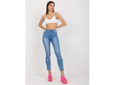 Pantalon jean bleu