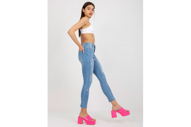 Pantalon jean bleu