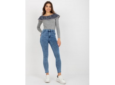 Pantalon jean bleu