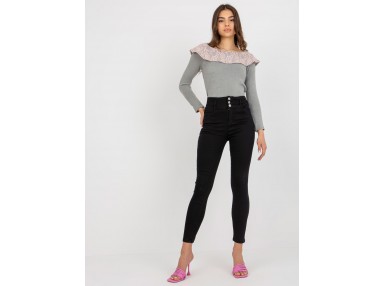 Pantalon en jean noir