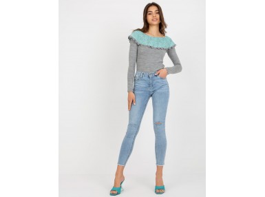 Pantalon jean bleu