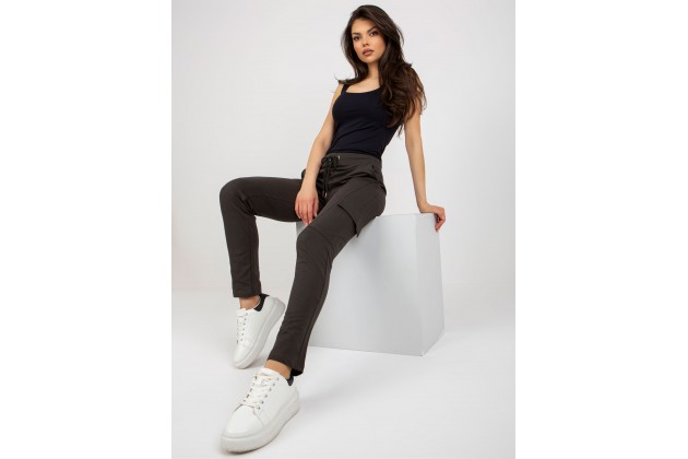Pantalon de survêtement kaki foncé
