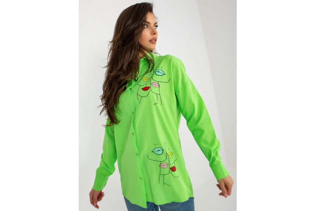 Chemise pour femme - vert clair