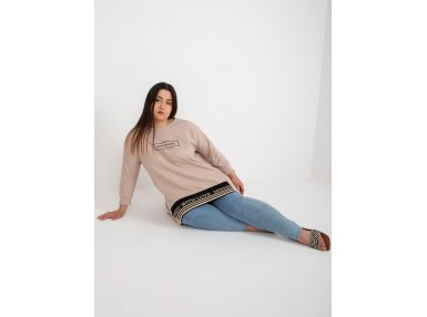 T-shirt en coton - beige