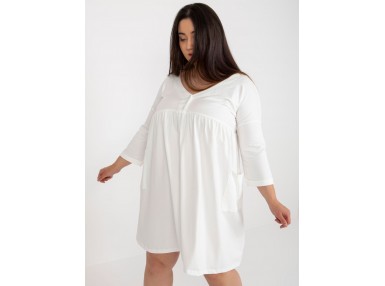  Robe courte amples - éqru