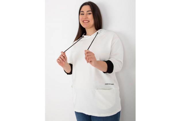 Tunique en coton - éqru