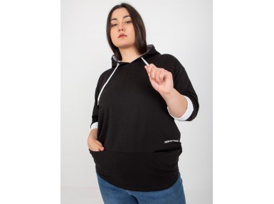 Tunique en coton - noire