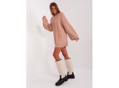 Pull oversize - rose foncé