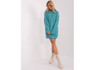 Pull oversize - turquoise
