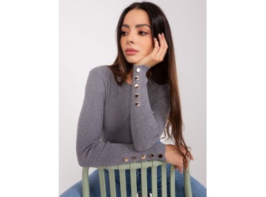 Pull gris foncé