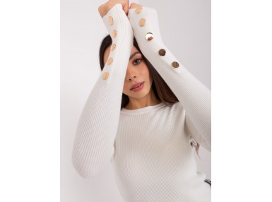 Pull écru